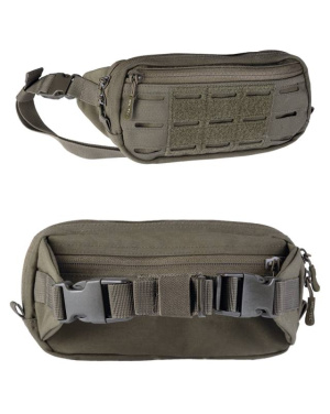 Belt bag laser cut olive green – Mil-Tec (2)