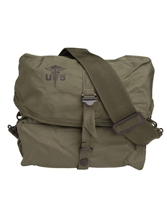 US Medical Kit Bag with Strap, Olive Green – Mil-Tec