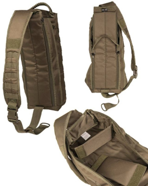 Sling Bag Tanker Black – Mil-Tec (2)