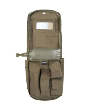 Toiletry bag with mirror, olive green – Mil-Tec (2)