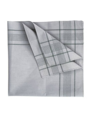 BW handkerchief 100% cotton, 51 x 51 cm, according to the instructions.