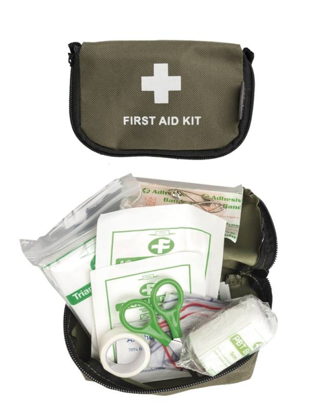 First Aid Kit Small Olive Green – Mil-Tec (1)