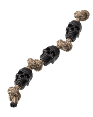 Cord stopper Skull Black – Mil-Tec (2)