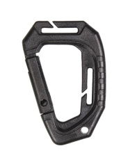Tactical Carabiner Molle (2 pieces per blister) Black
