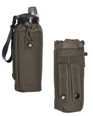 Molle water bottle pouch, olive green – Mil-Tec (2)