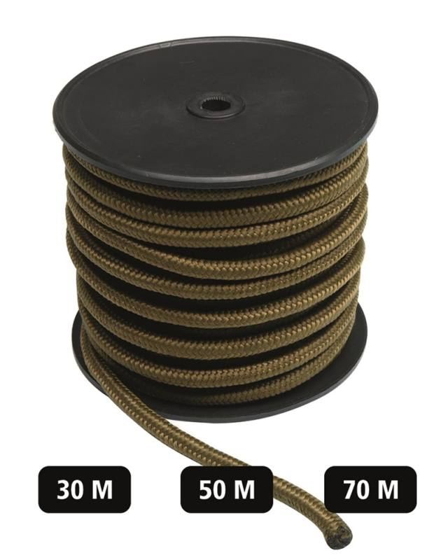 Commando rope, Coyote / 7MM (50m roll) – Mil-Tec