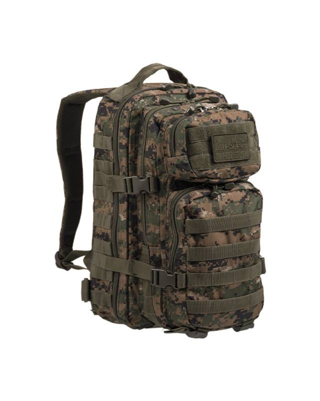 US Backpack Small Digital Woodland camouflage pattern – Mil-Tec (1)