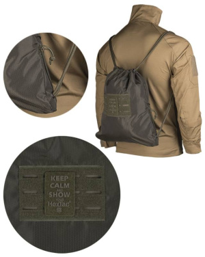 Hextac® sports bag, olive green – Mil-Tec (2)