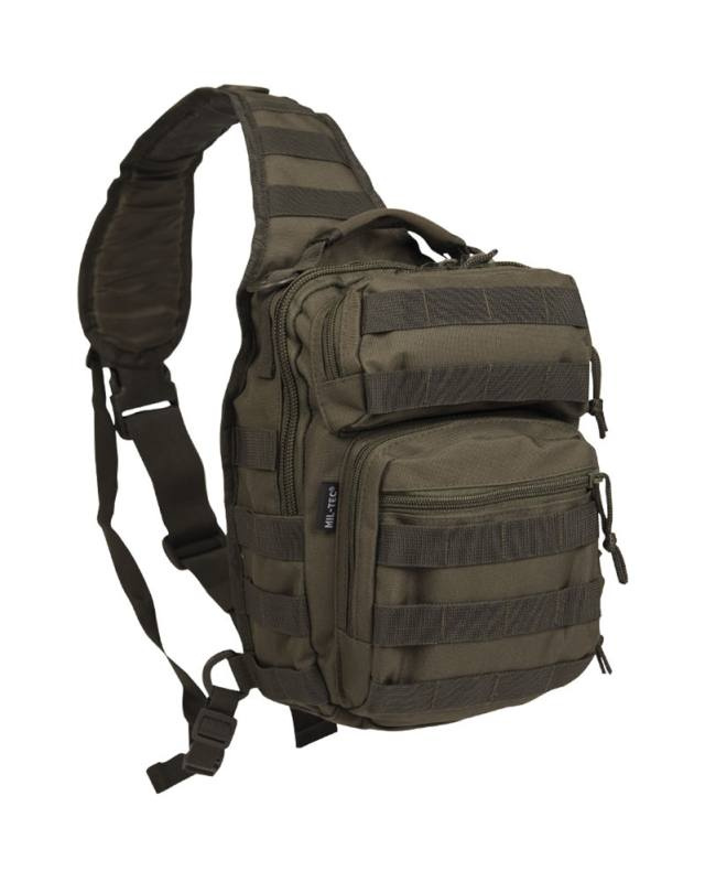 One Strap Assault Pack Small Olive Green – Mil-Tec (1)