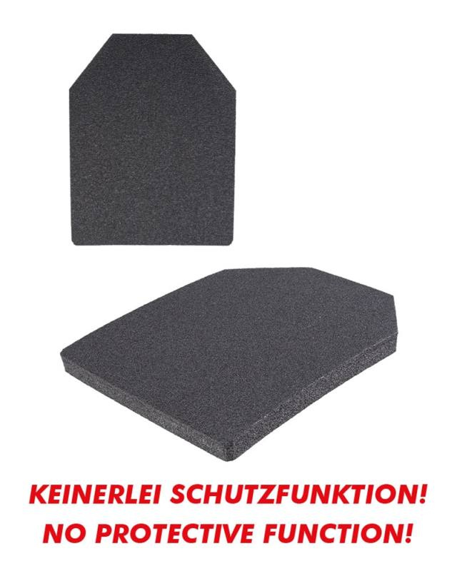 Dummy Plates 33 × 25.5cm Black – Mil-Tec (1)