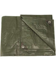Tarpaulin PE 190 × 300 cm Olive Green