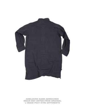 Wehrmacht tank shirt (bw) black dyed used - Mil-Tec (2)