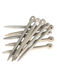 Wehrmacht tent peg, iron, grey (nva), like new