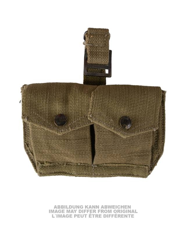 New British M37 Cartridge Pouch Khaki Used – Mil-Tec (1)