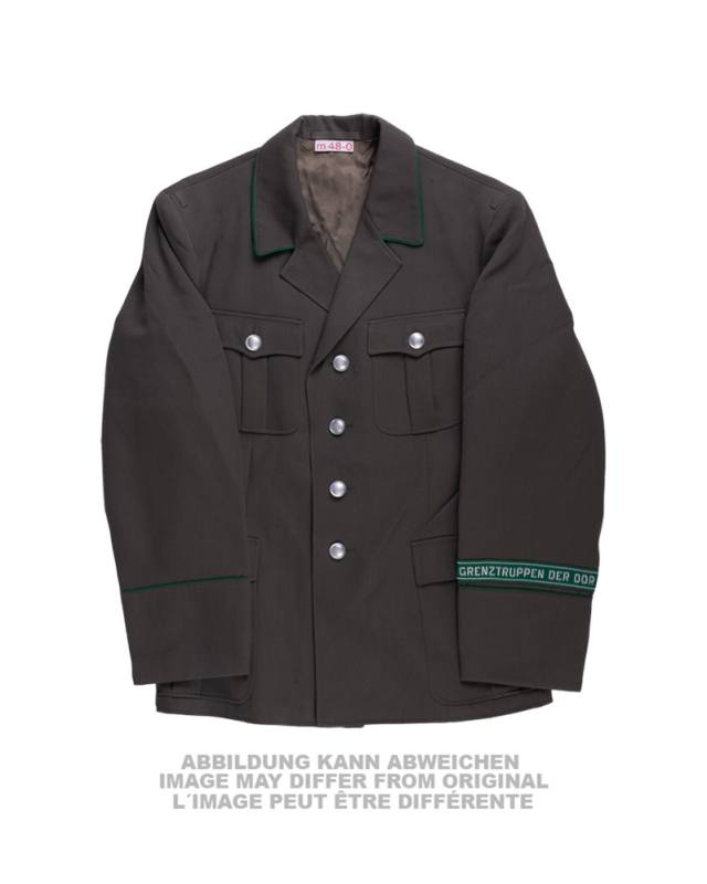 NVA uniform jacket GT (green piping) with sleeve band, used – Mil-Tec