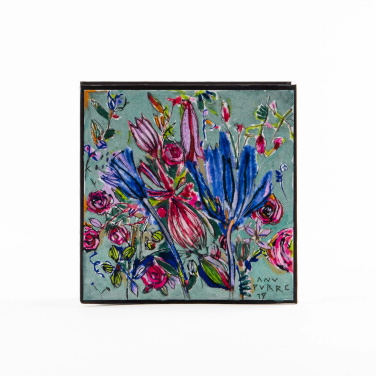 Anu Purre hand-painted box of 16 candies, product image (4)