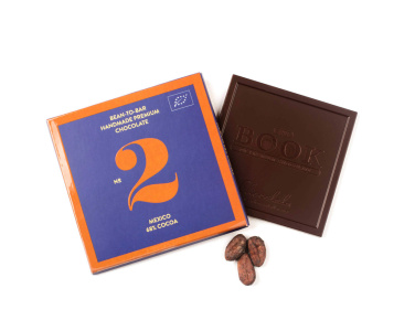 Dark chocolate book gift set: 3 bars, product image (3)