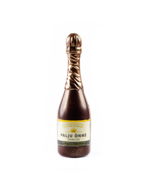 Chocolate champagne bottle – Congratulations!, product image (2)