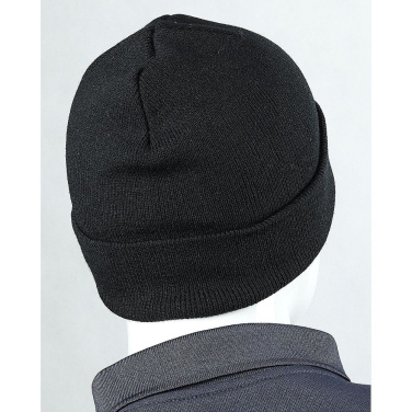 Vantage Premium Soft-Touch knitted beanie – black (4)