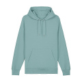 Stanley/Stella Archer unisex hoodie, 300 g/m², teal monstera