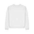 Stanley/Stella Radder 2.0 unisex crew-neck sweatshirt, 350 g/m², white