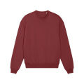 Stanley/Stella Ledger Dry unisex crew-neck sweatshirt, 400 g/m², reddish brown (Red Earth)