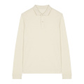 Stanley/Stella Prepster 2.0 Long Sleeve unisex long-sleeve polo shirt, 240 g/m², natural raw