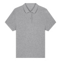 Stanley/Stella Stella Coaster women’s polo shirt, 185 g/m², heather grey