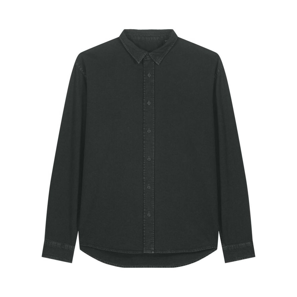 Stanley/Stella Worker Shirt unisex shirt, 285 g/m² – black (Black Rock), XS (1)
