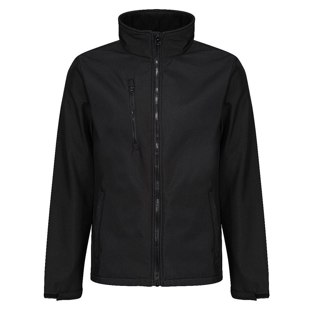 Regatta TRA610 softshell jacket - black / black, S (1)
