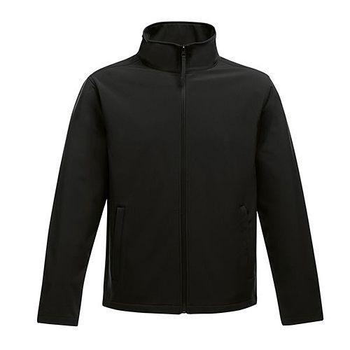 Regatta TRA628 softshell jacket - black / black, S
