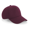 Beechfield B25 baseball cap, burgundy