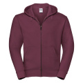 Russell 266M zip hoodie, burgundy