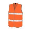 Result R200X high-visibility vest, fluorescent orange
