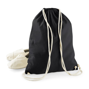 Westford Mill W110 drawstring gym bag - black (2)