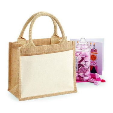 Westford Mill W425 jute gift bag - natural (3)