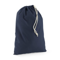 Westford Mill W115 drawstring storage bag, French navy