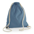 Westford Mill W810 drawstring gym bag, blue (Airforce Blue)