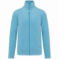 Kariban K911 fleece jacket, 300 g/m², blue heather (Cloudy blue heather)