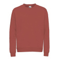 Black Spider BS341 unisex crew-neck sweatshirt, 280 g/m², rust brown