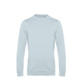 B&C WU01W crew-neck sweatshirt, blue (Pure Sky)