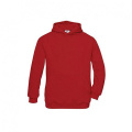 B&C WK681 children’s hoodie, red
