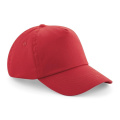 Beechfield B10B children’s baseball cap, red (Bright Red)