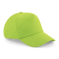 Beechfield B10B children’s baseball cap, lime green (Lime Green)