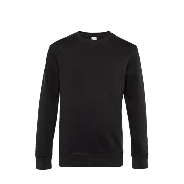 B&C WU01K crew-neck sweatshirt - black (Urban Black), XS (2)