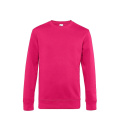 B&C WU01K crew-neck sweatshirt, pink (Magenta Pink)