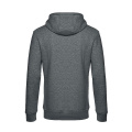 B&C WU02K hoodie, grey heather (Heather Mid Grey)