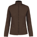 Kariban K907 women’s fleece jacket, 280 g/m², dark brown (Chocolate)