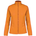 Kariban K907 women’s fleece jacket, 280 g/m², orange