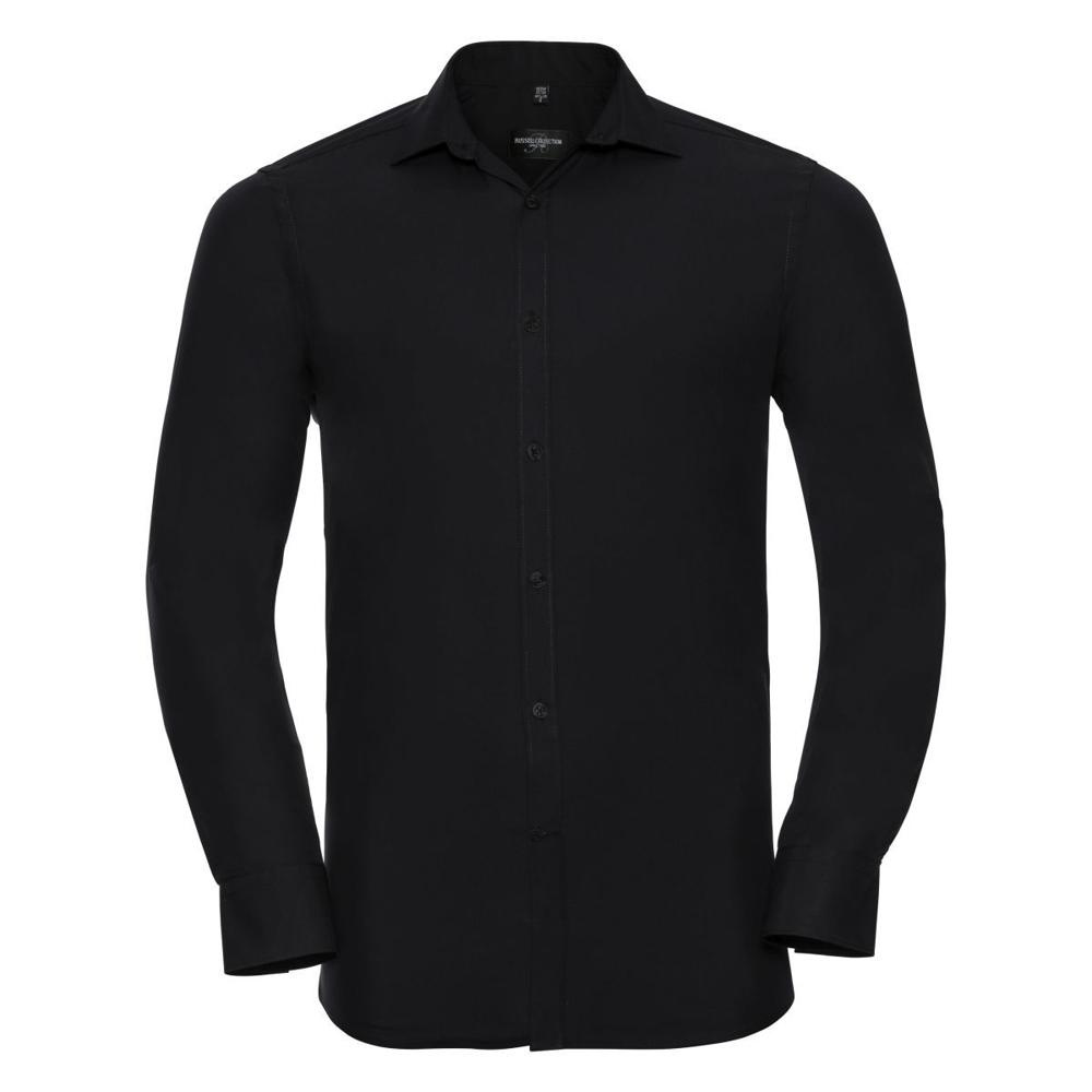 Russell 960M men’s shirt - black, S (1)